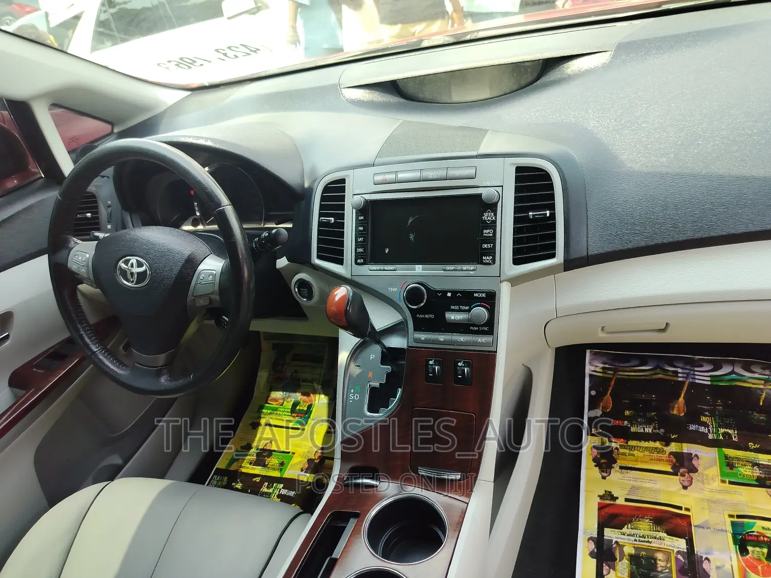 Toyota Venza AWD 2012 Red