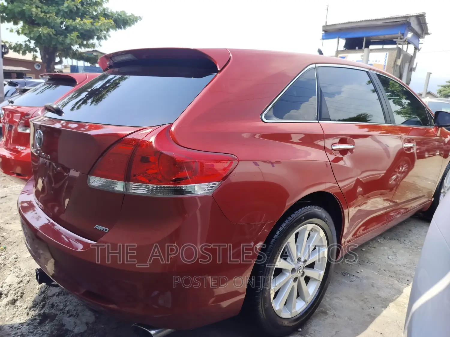 Toyota Venza AWD 2012 Red