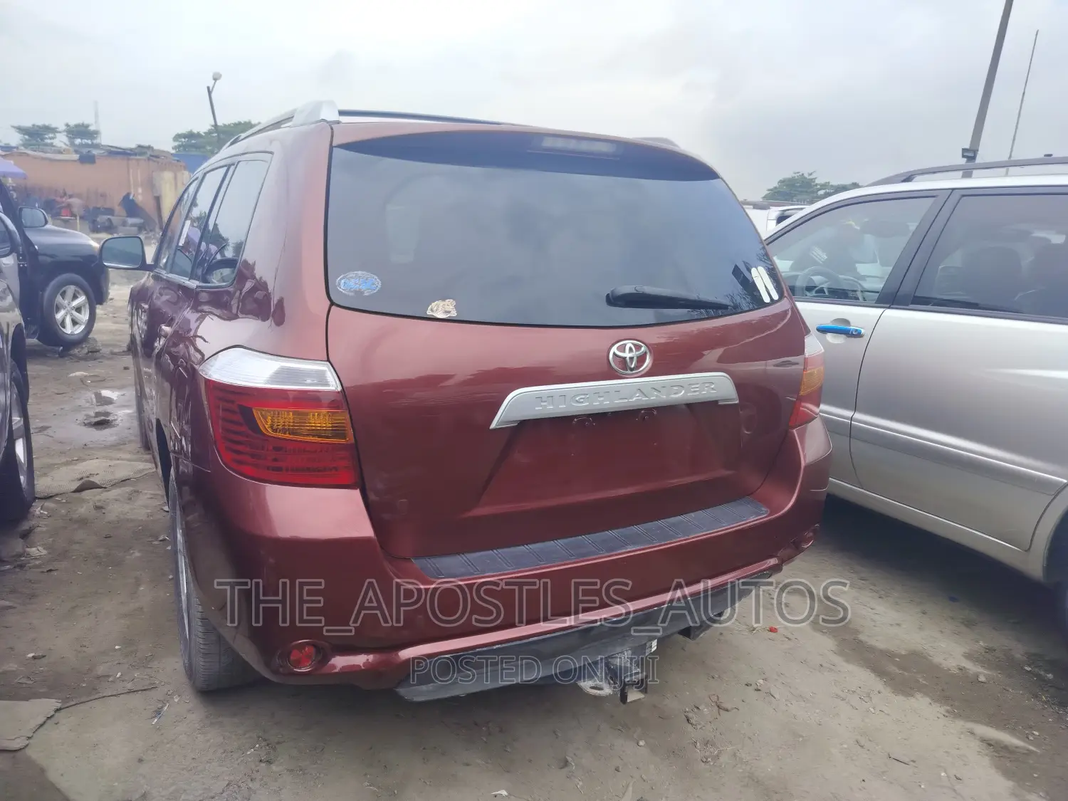 Toyota Highlander Limited 2010 Burgundy