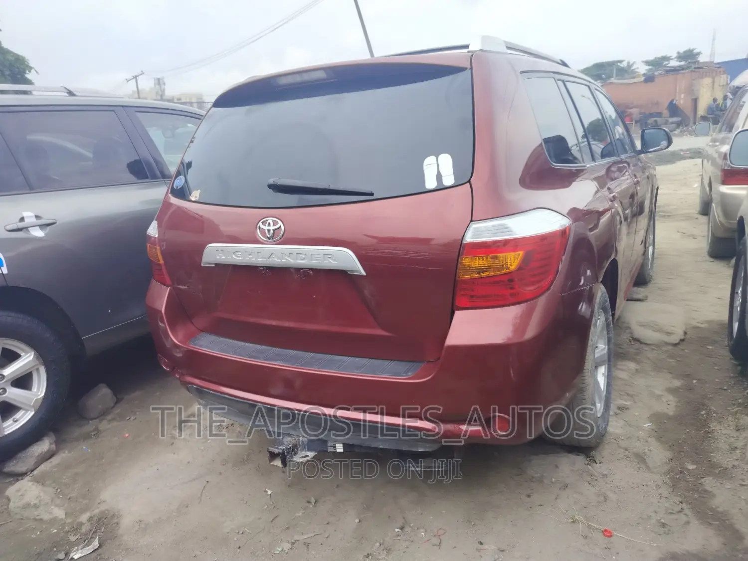 Toyota Highlander Limited 2010 Burgundy