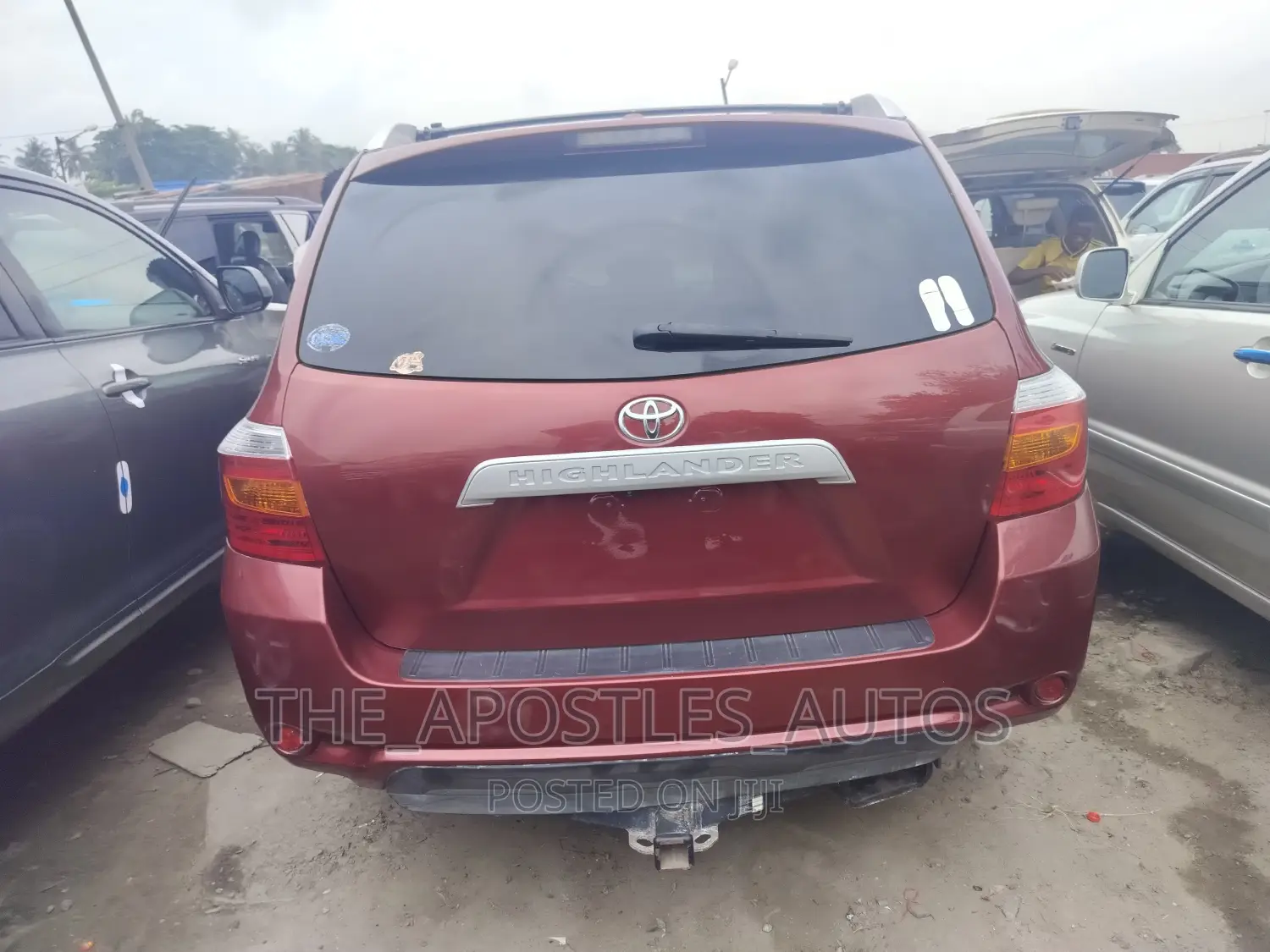 Toyota Highlander Limited 2010 Burgundy