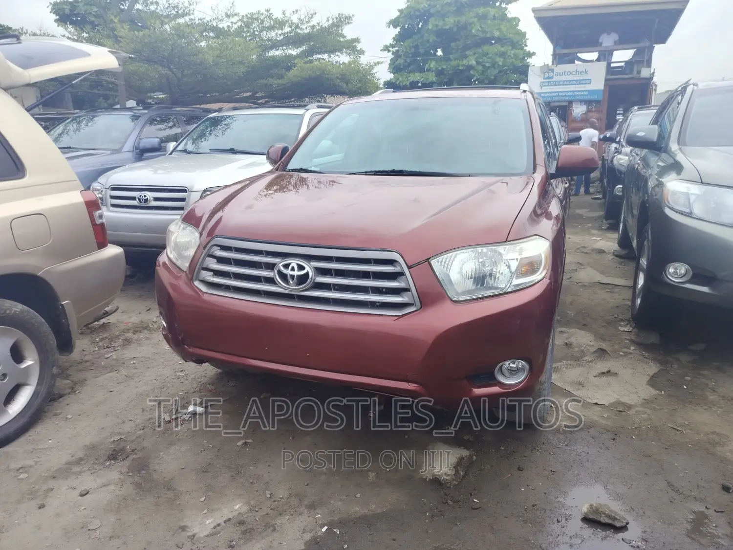 Toyota Highlander Limited 2010 Burgundy