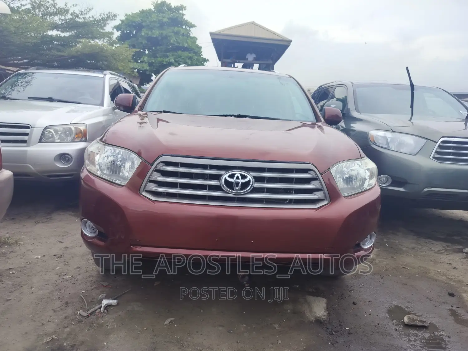 Toyota Highlander Limited 2010 Burgundy