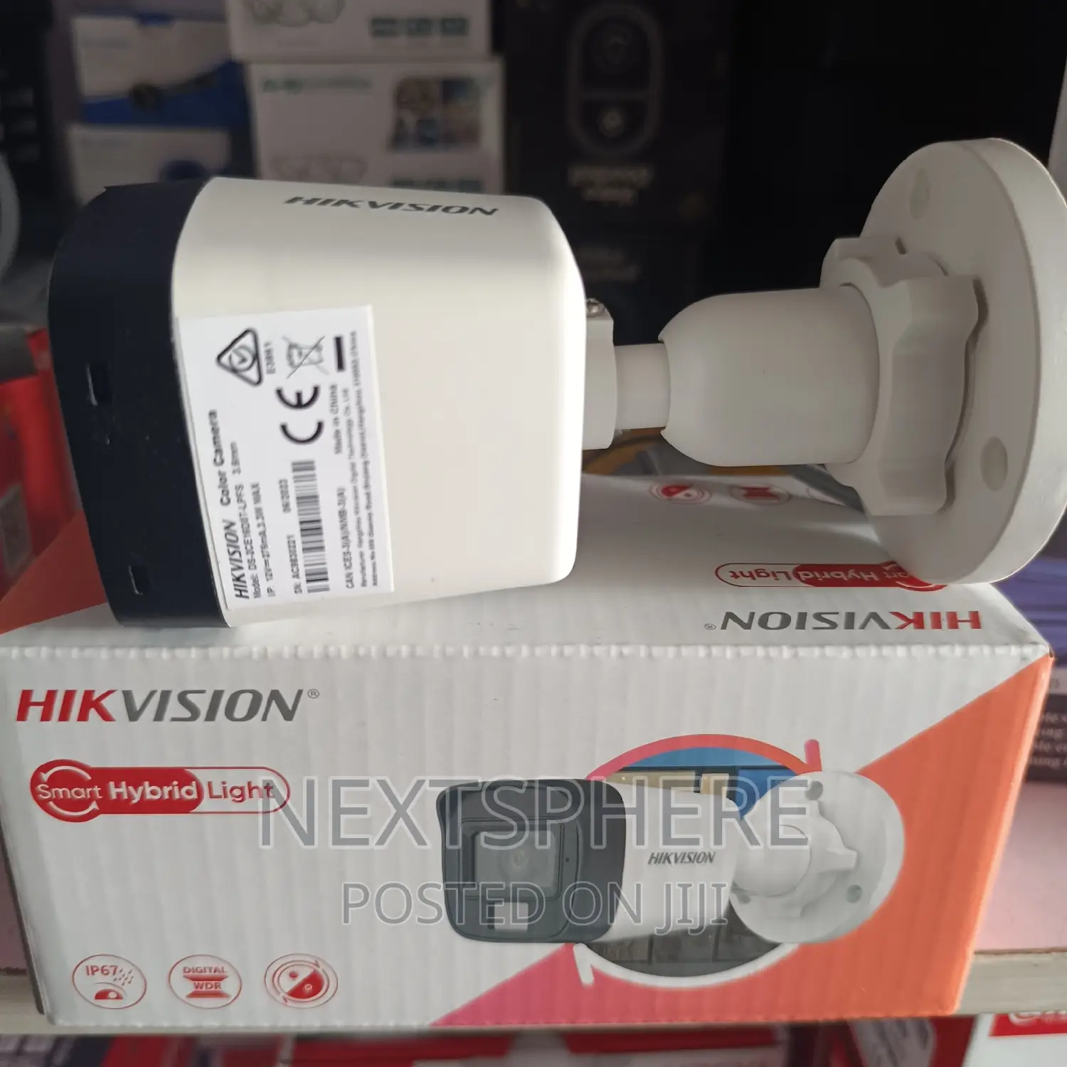 Hikvision 2MP Smart Hybrid Light Audio Fixed Bullet Camera