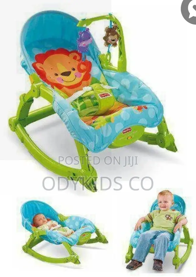 Infant To Toddler Vibrating Portable Baby Bouncer Rocker