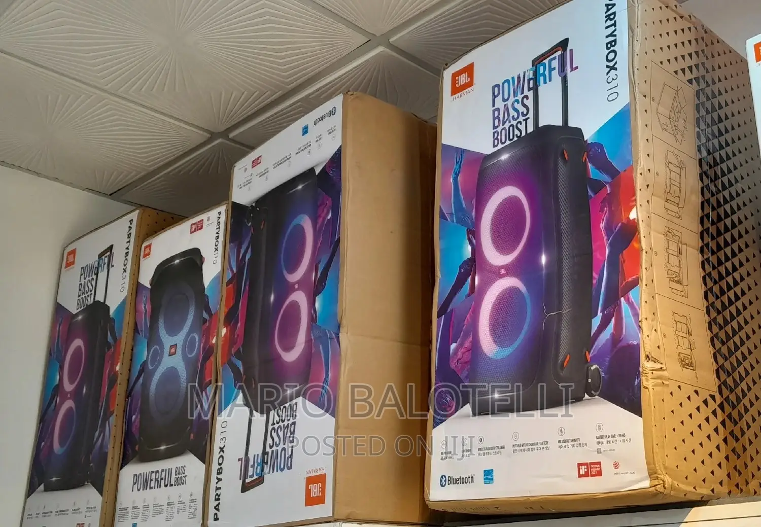 Brand New
JBL Speaker 
Partybox 310