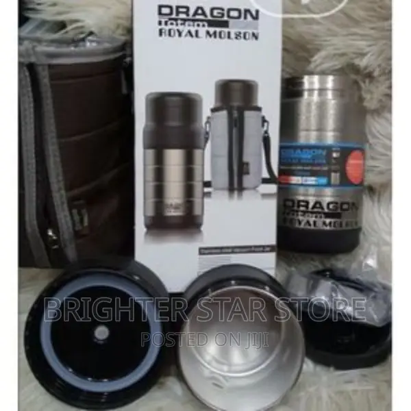 Dragon Stainless Steel Food Flask - 1000ml