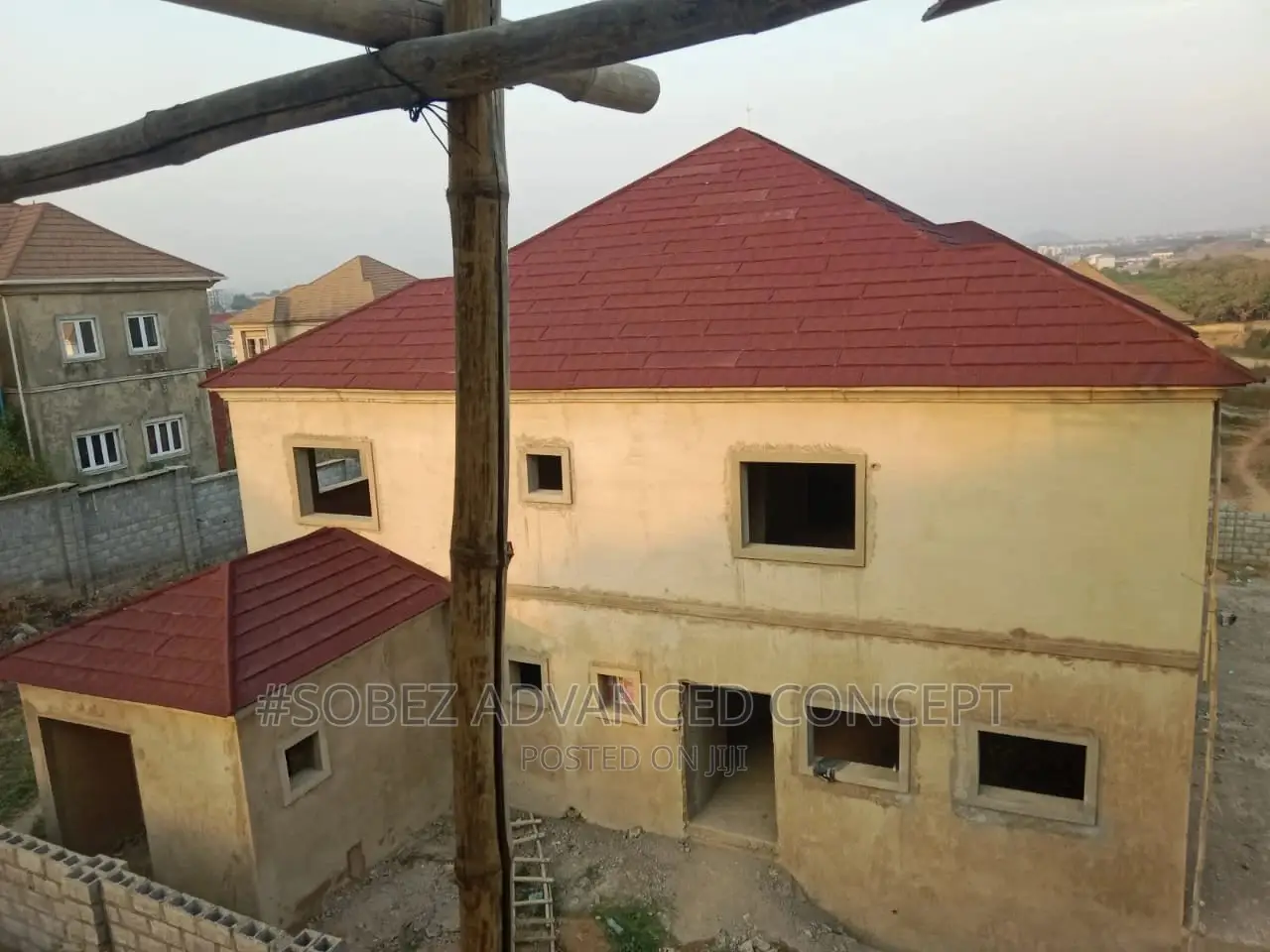 Very Bright Red Stone Coated Roofing Tile Roofing