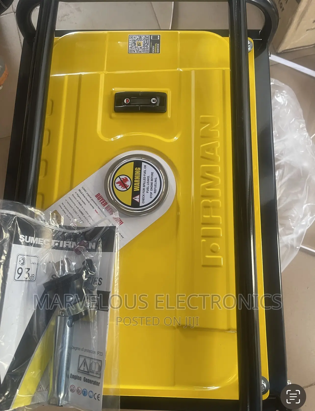 Brand New Fireman Generator Full Copper Coil Engine