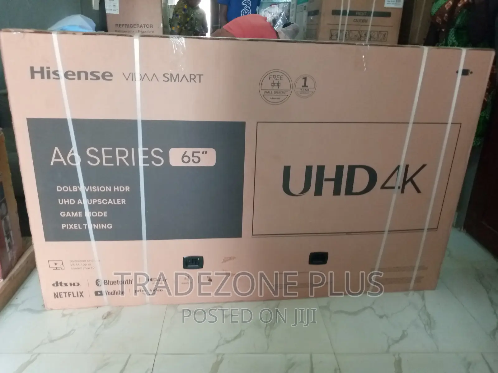  65" Brand New Hisense Smart TV