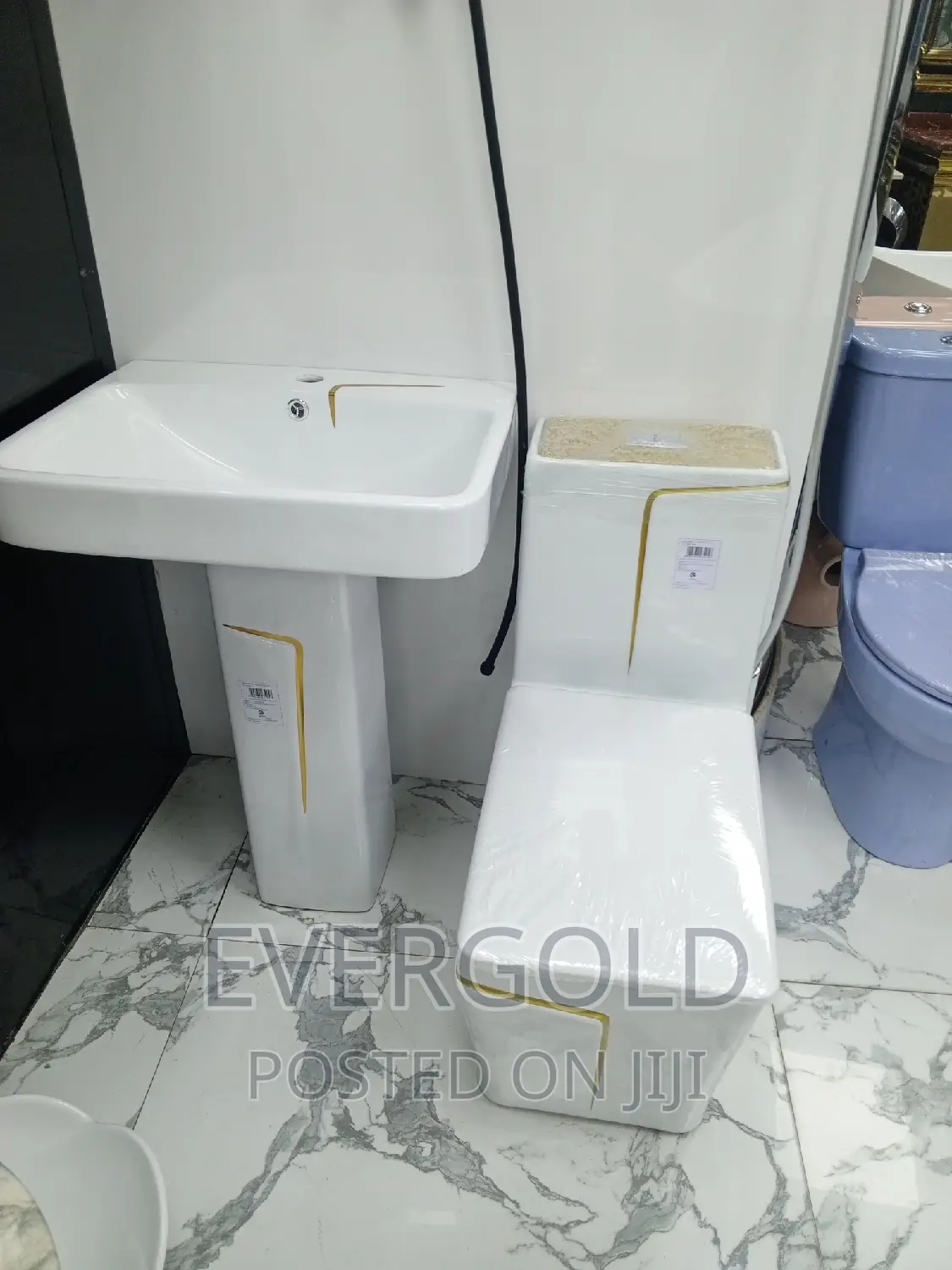 Italian Executive Water Closet and Wash Hand Basin