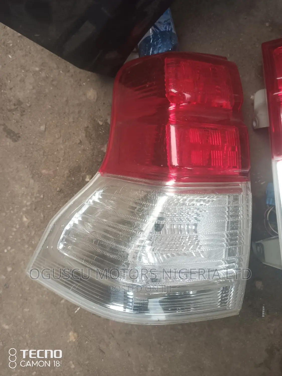 Back Light Prado 2010-2012 Model