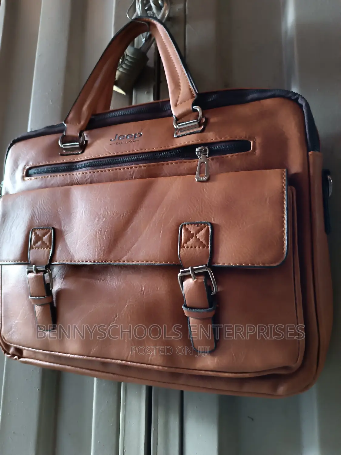 Jeep Leather Office, Laptop and Business Bag