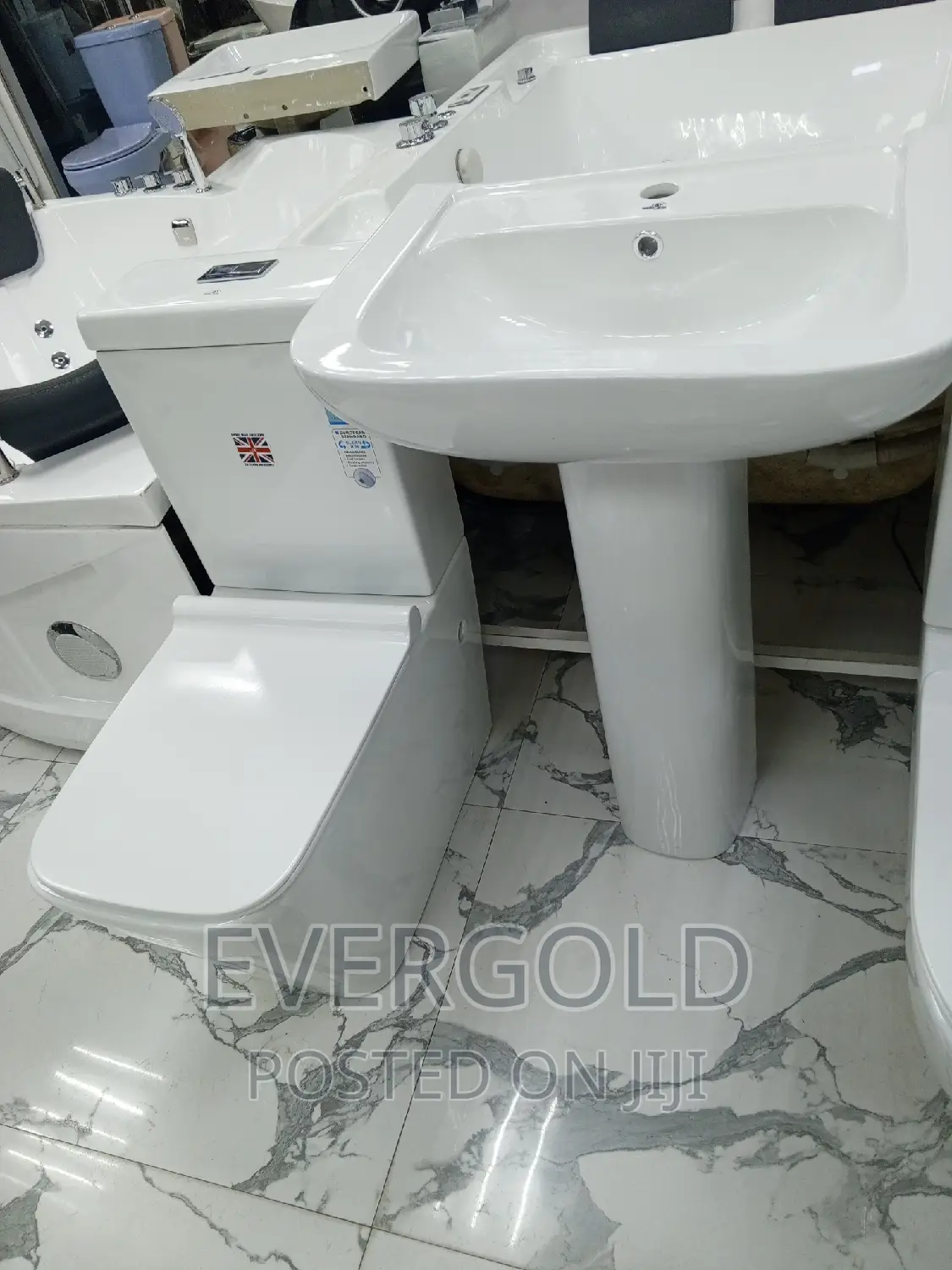 England Executive Water Closet With Original Flush System