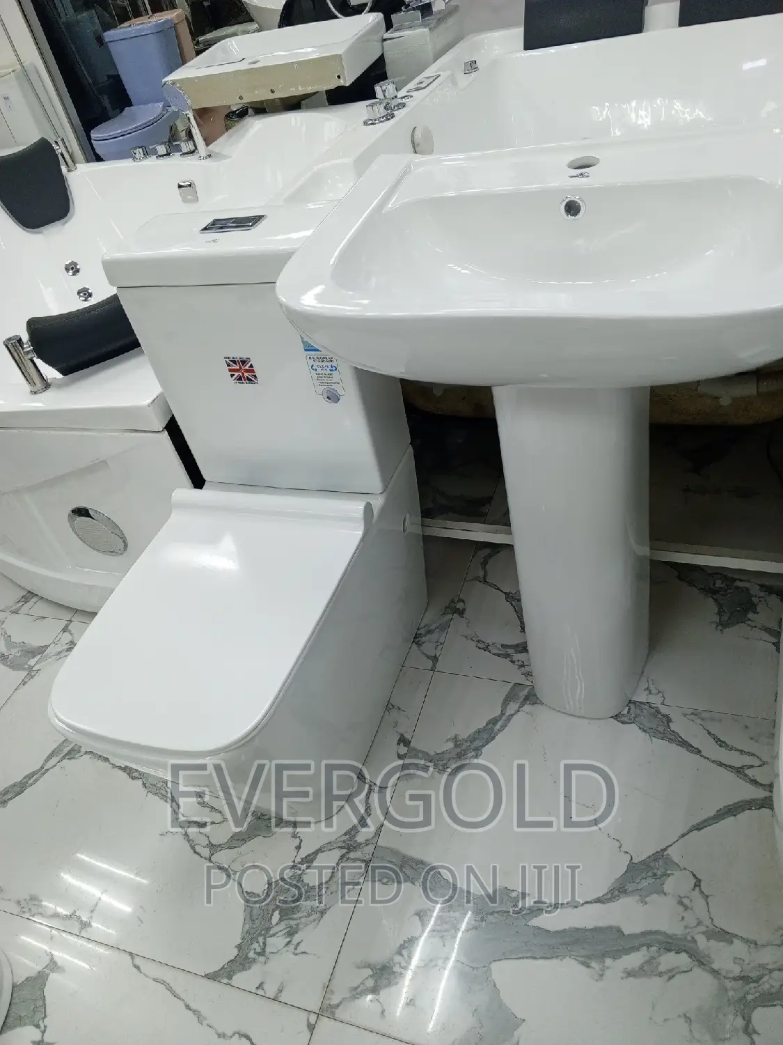 England Executive Water Closet With Original Flush System