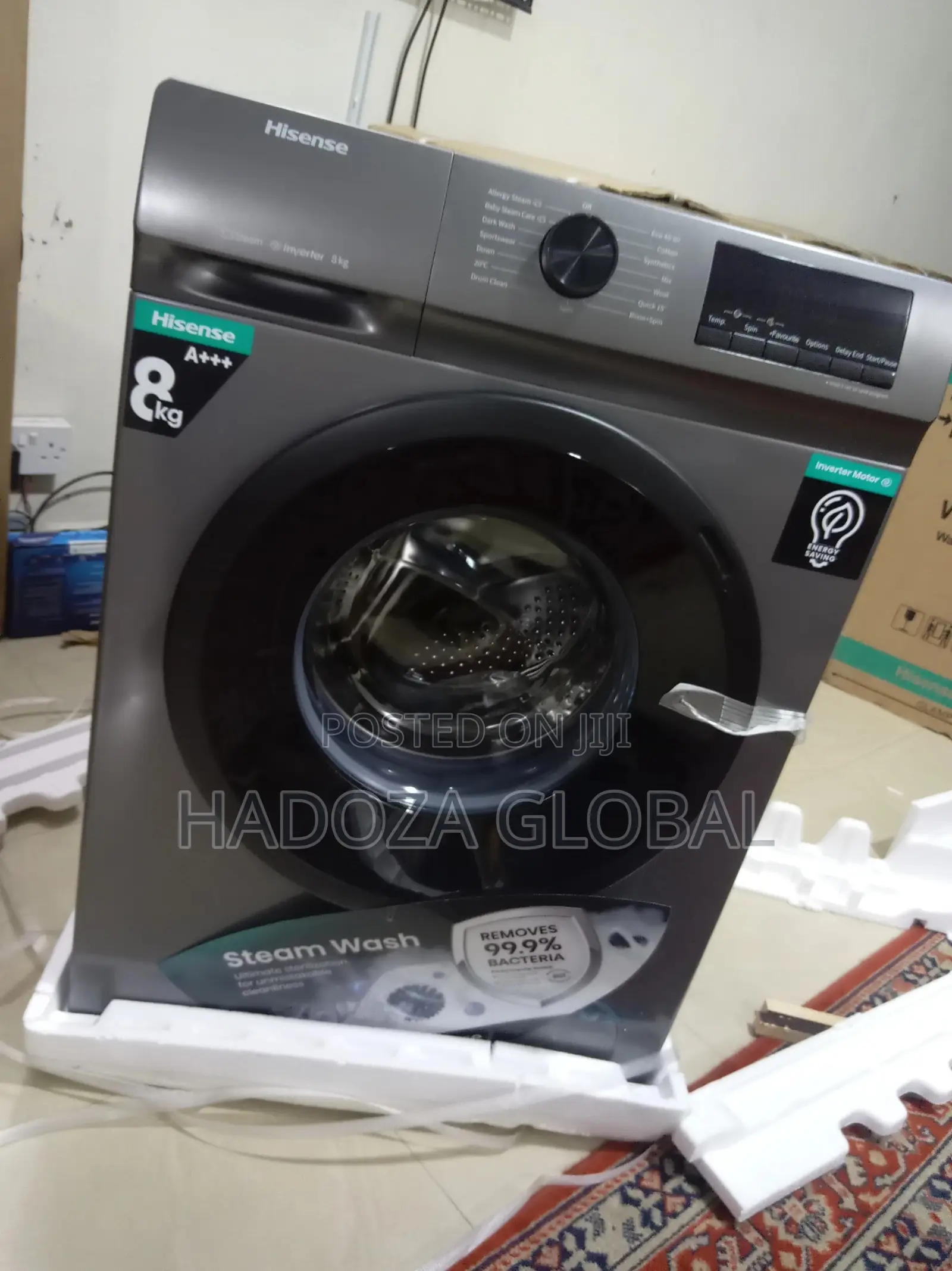 New Hisense 8kg Washing Machine