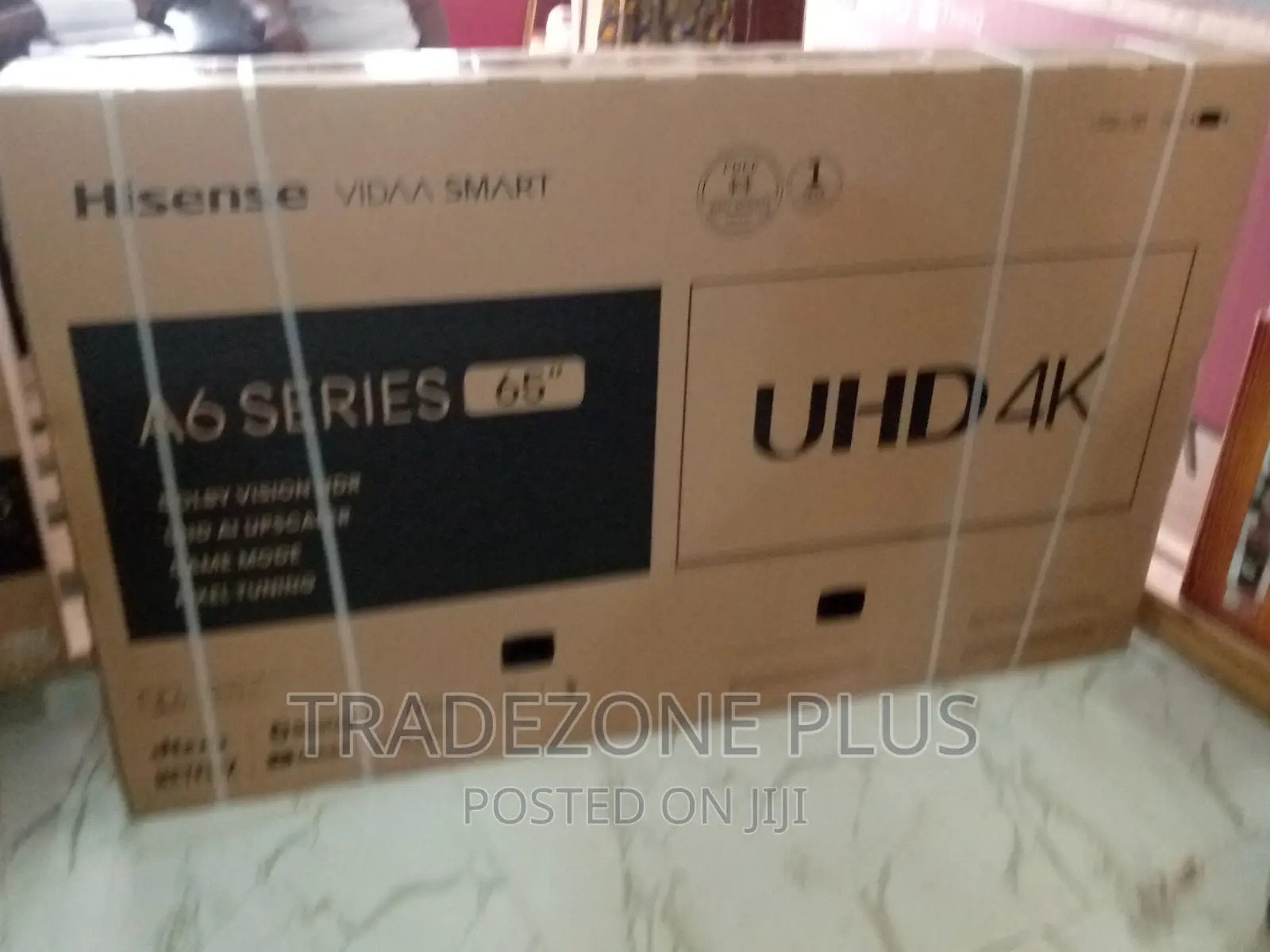 Fast Selling 65" Hisense Smart TV With Bluetooth