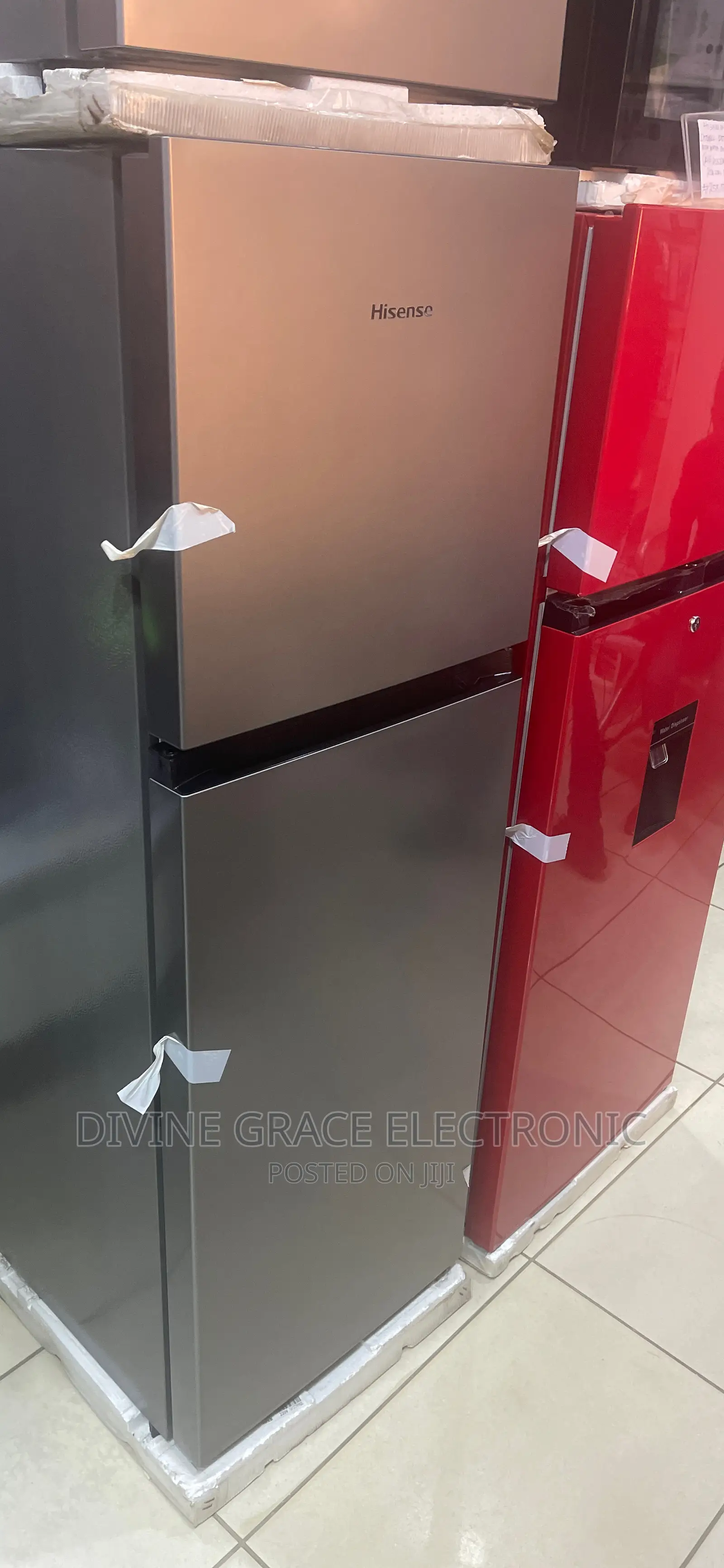156 Liters Hisense Double Door Refrigerator