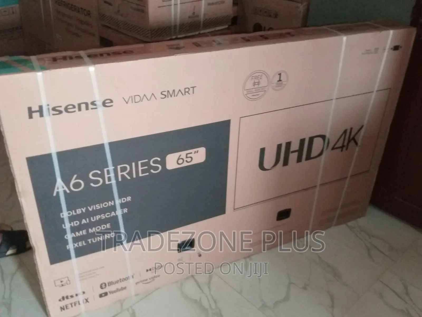 Fast Seling Hisense65" Smart Television With Netflix