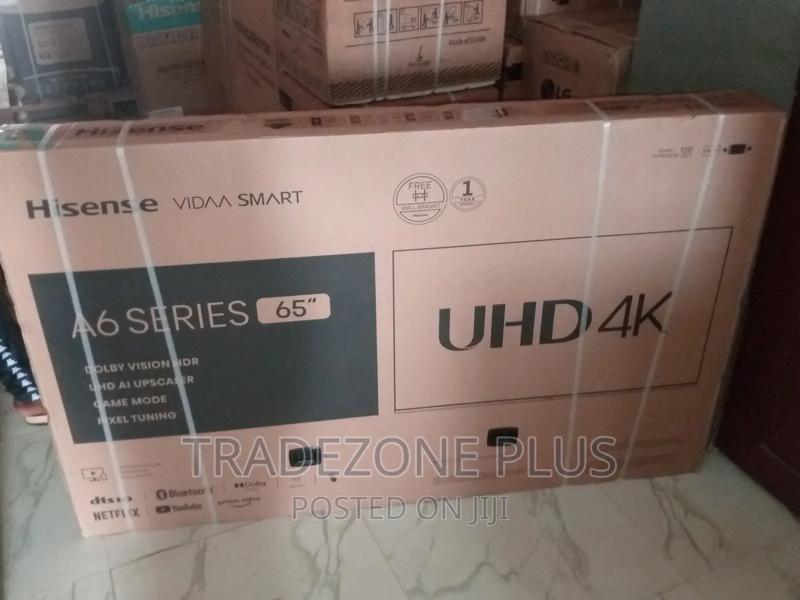 Netflix+ Hisense 65" Smart TV