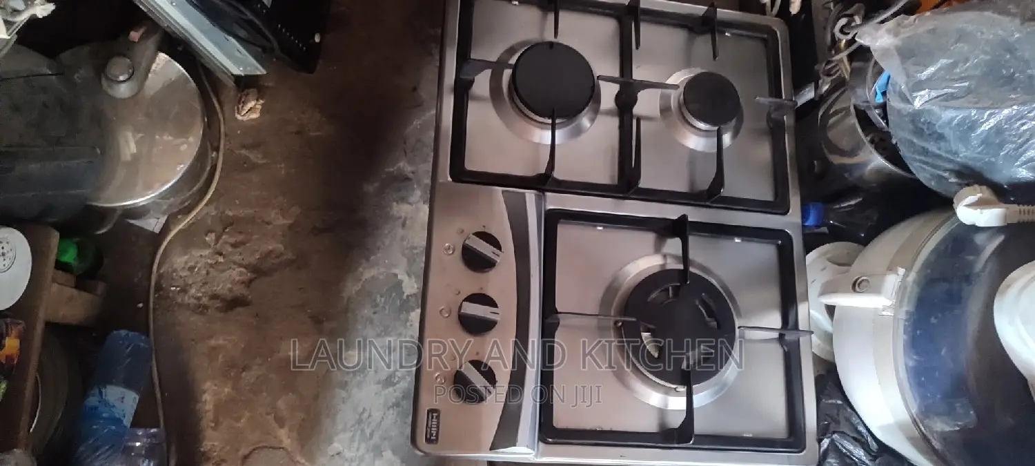 3 in 1 Table Gas Cooker With Stainless Steel Body