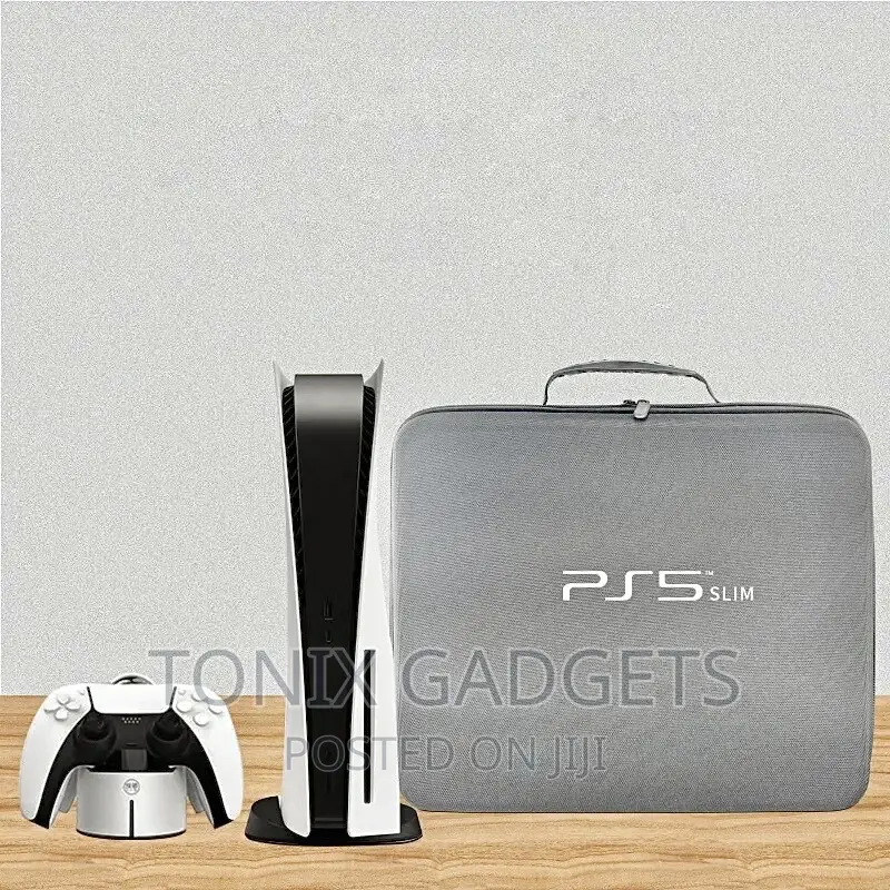 Carrying Case for PS5 Slim Gaming Console Accessories