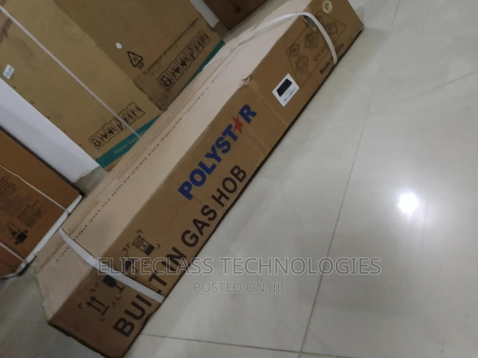 Polystar Pv-Hb5g584 Burners Tempered Glass Built-in Gas Hob
