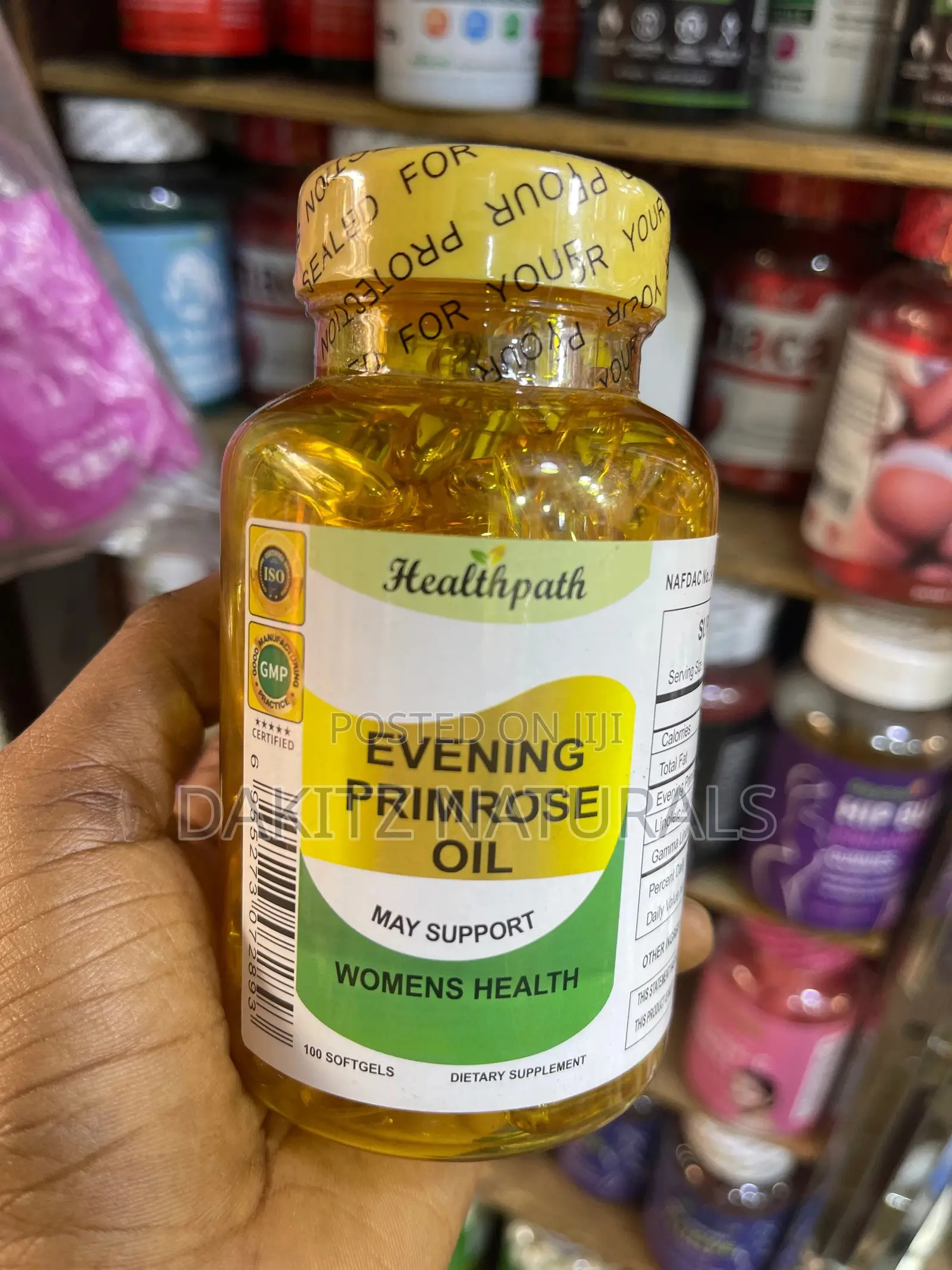 Healthpath Evening Primerose Oil 100soft Gel