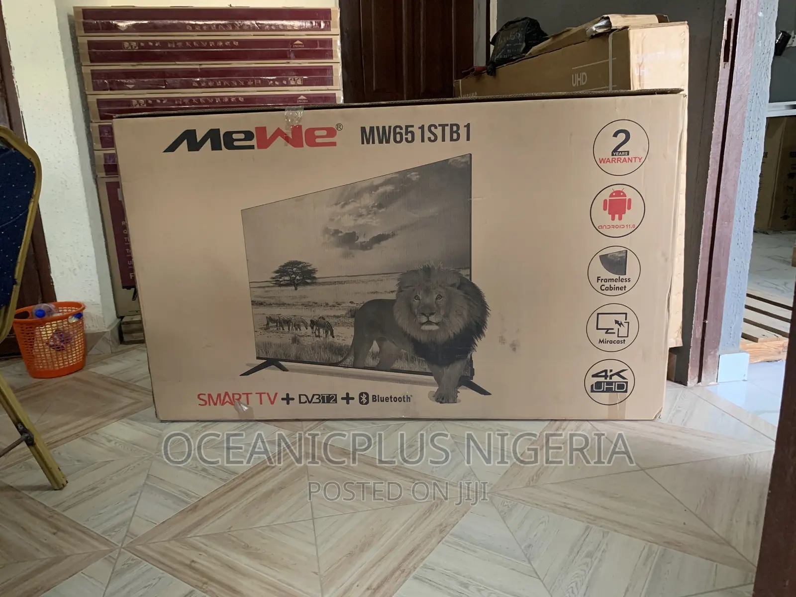 {Mw651stb1} Mewe 65 Inches Smart Television