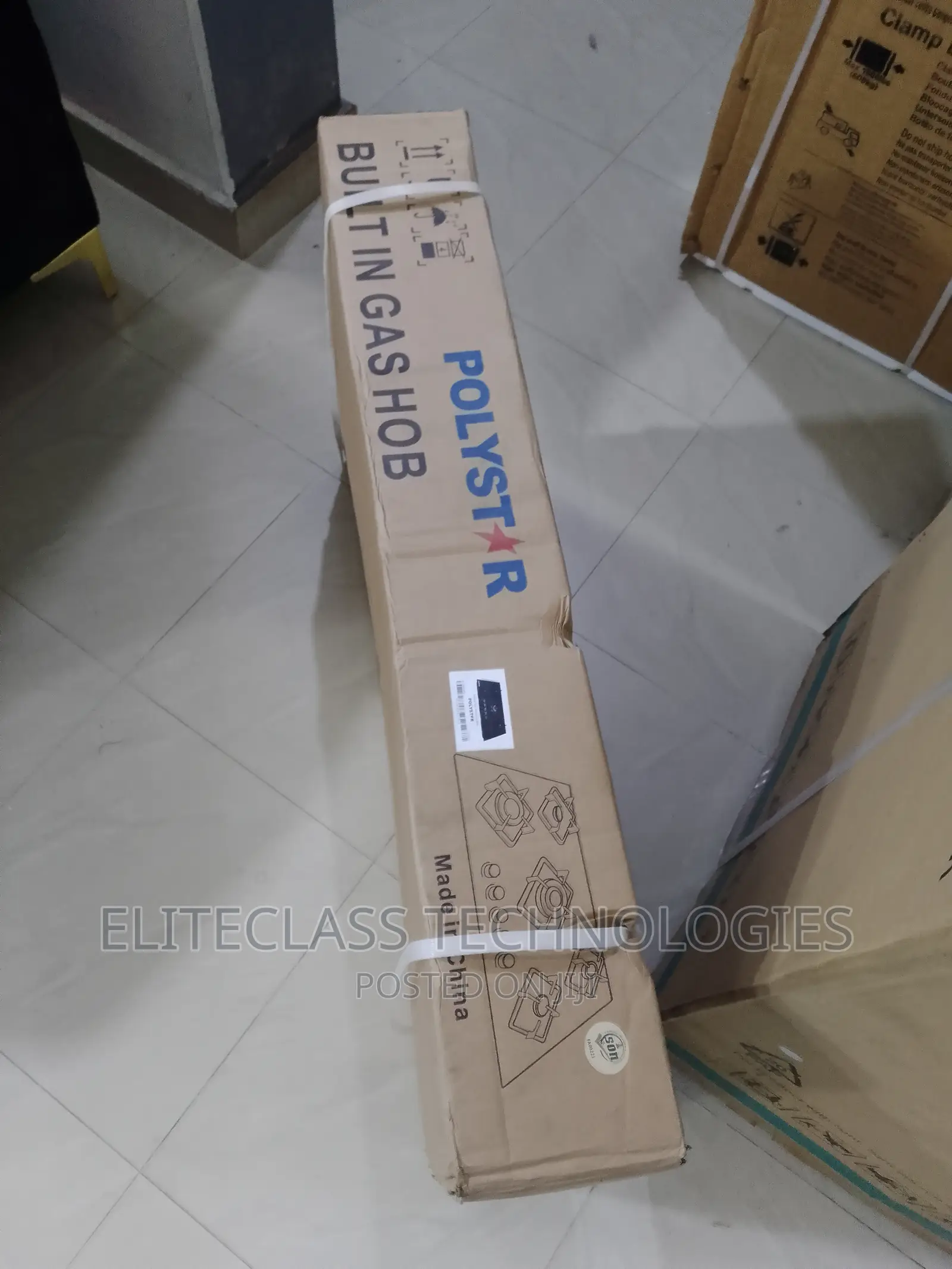 Polystar 5 Burners (Tempered Glass) Built-in Gashob