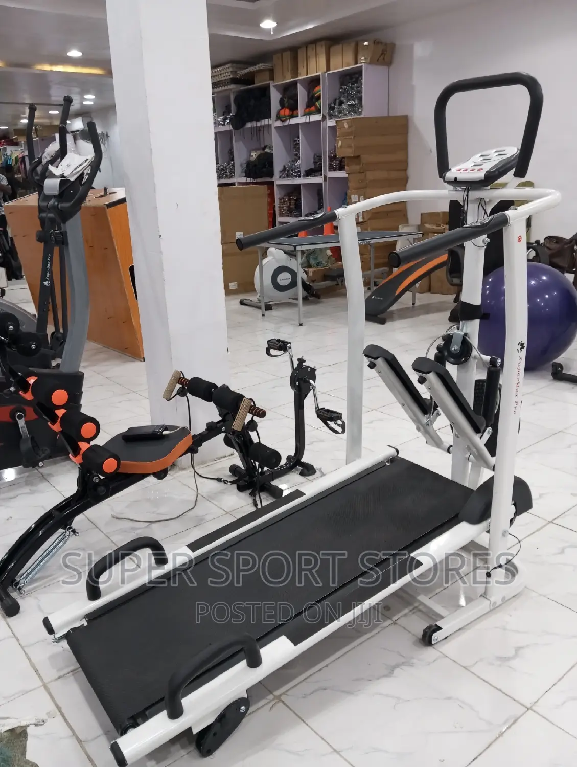 3in1 Manual Treadmill With Stepper and Twister