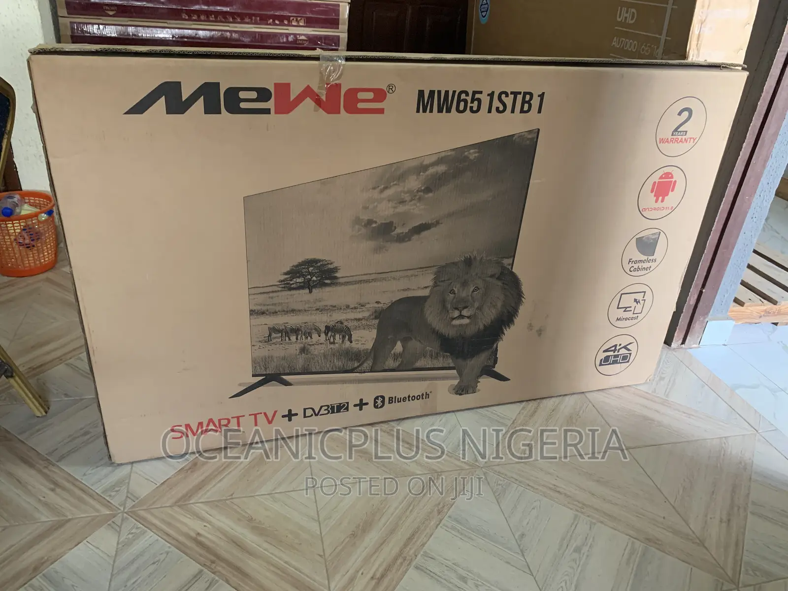 Mewe 65 Inch UHD Smart TV (MW651STB1)