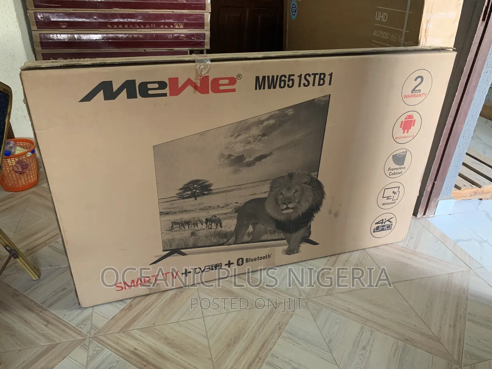 Mewe 65 Inch UHD Smart TV (MW651STB1)
