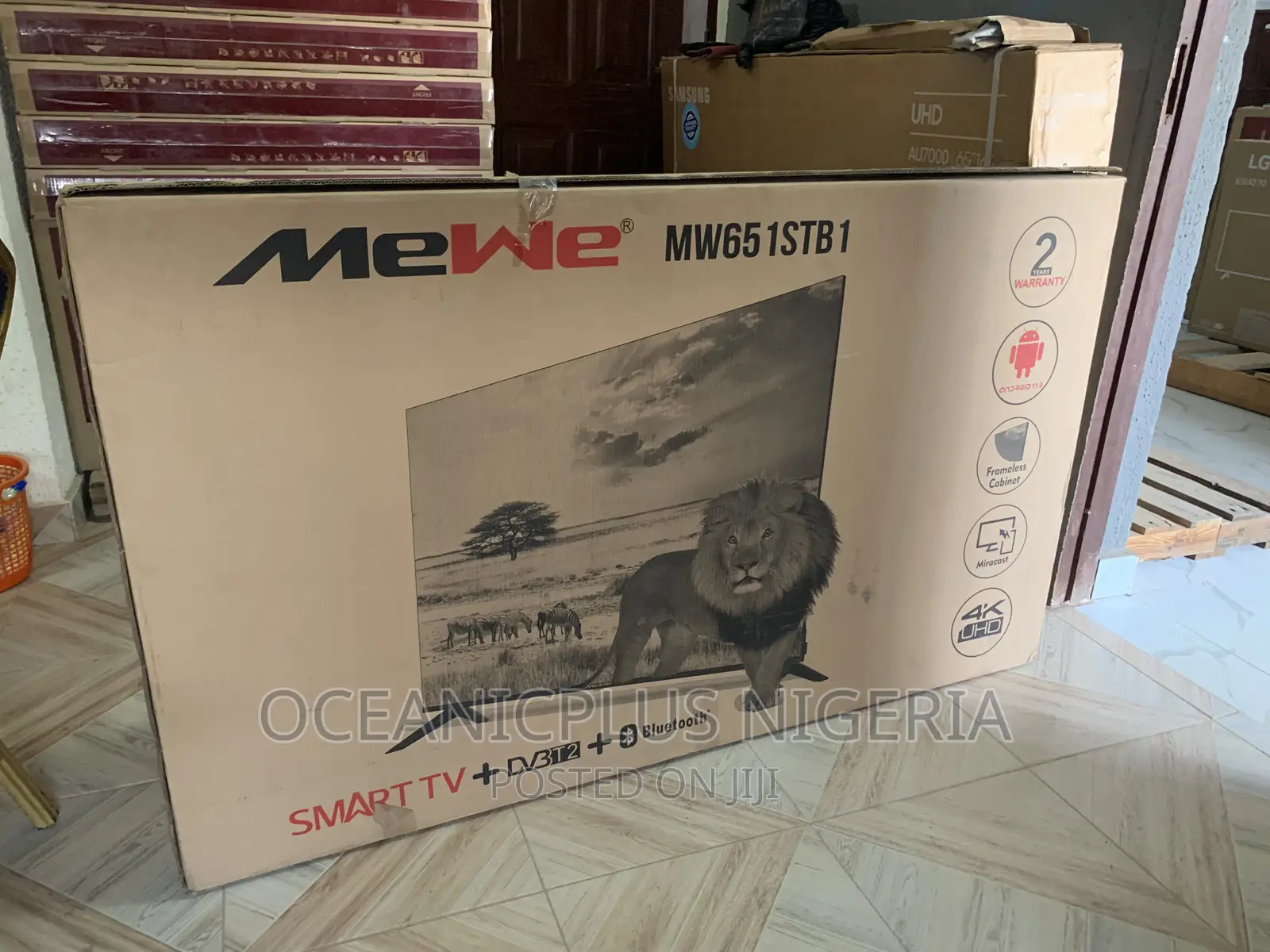 Mewe 65'' Smart LED Frameless TV