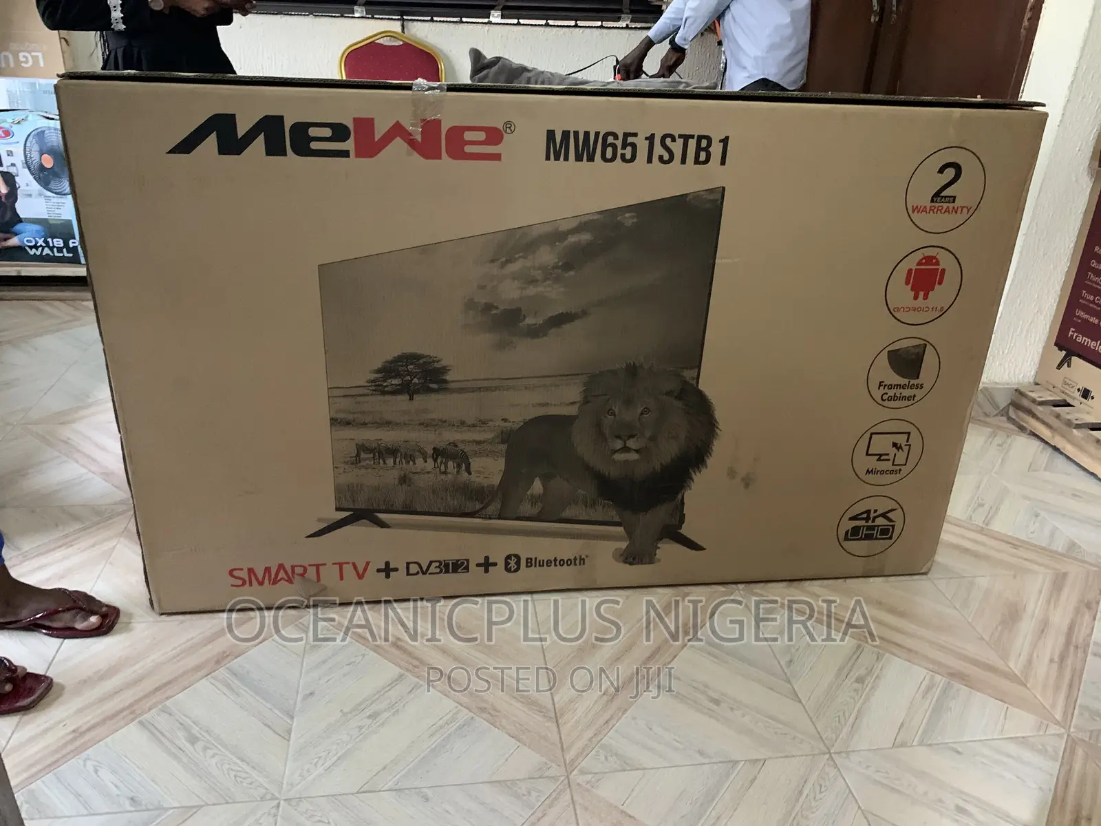 Mewe 65 Inches Android Smart (MW651STB1 )