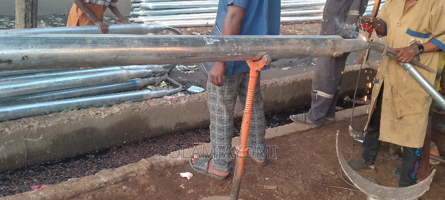 6meters and 8meters Heights Solar Pole