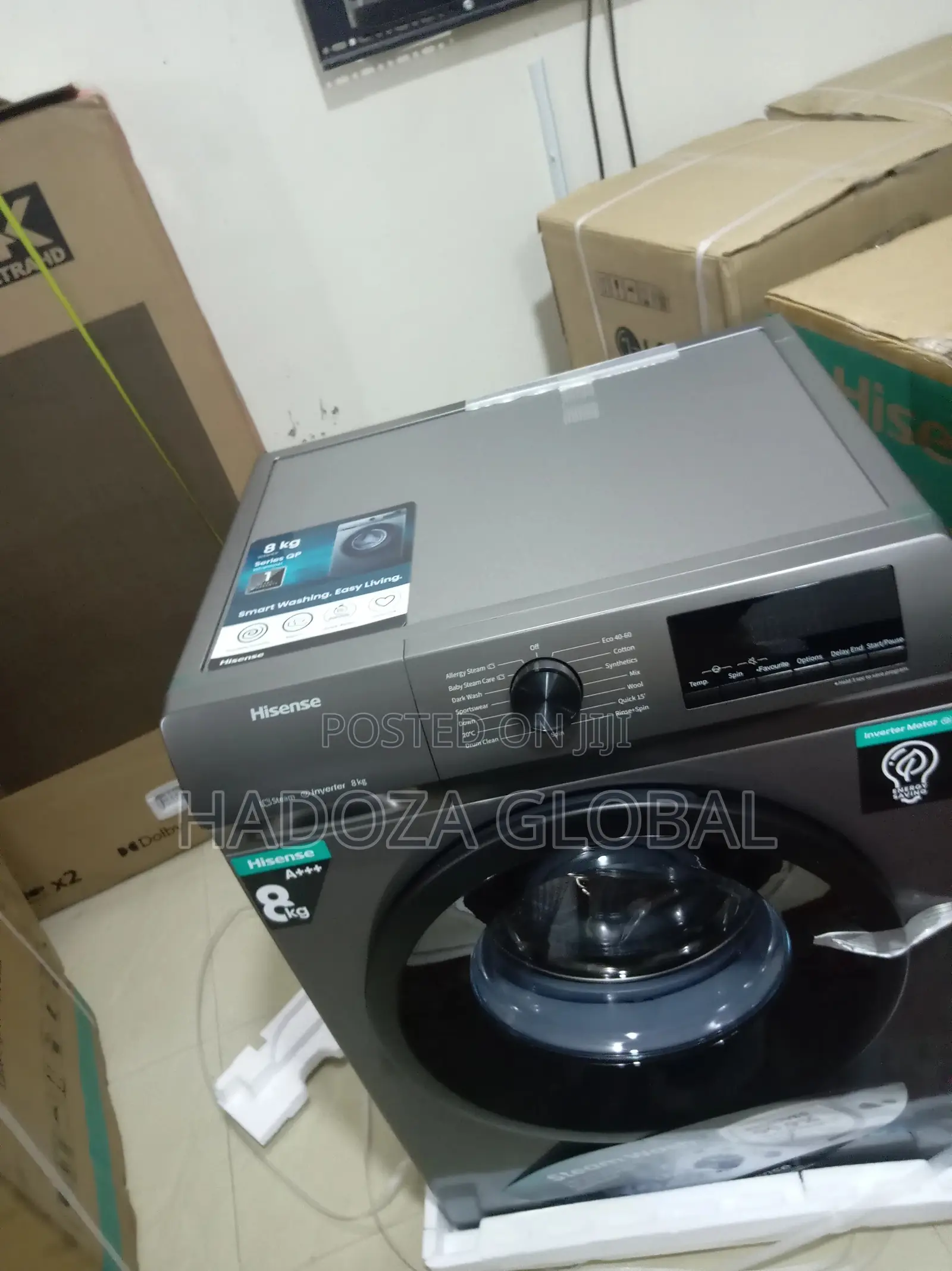 New 8kg Hisense Wfqp8014t Washing Machine