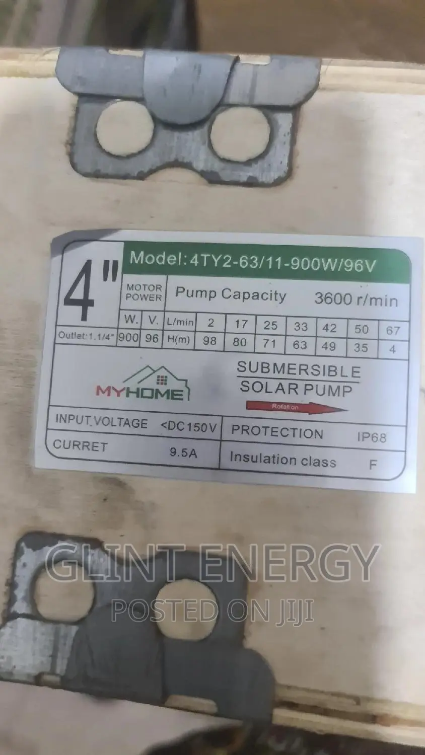 1.5hp Myhome Submersible Ac/Dc Water Pump