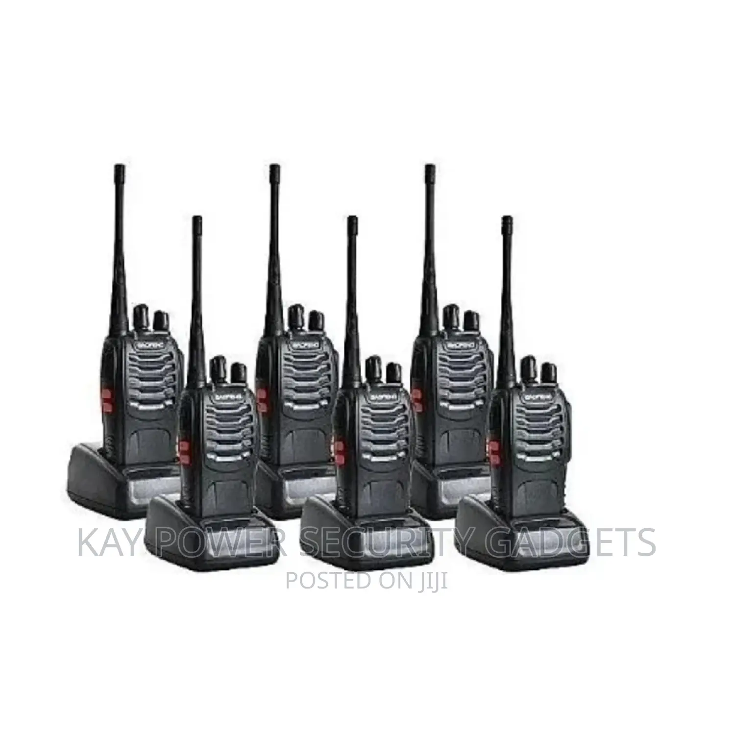 Baofeng Bf888 Walkie Talkie - Two Way Radio - 6pcs