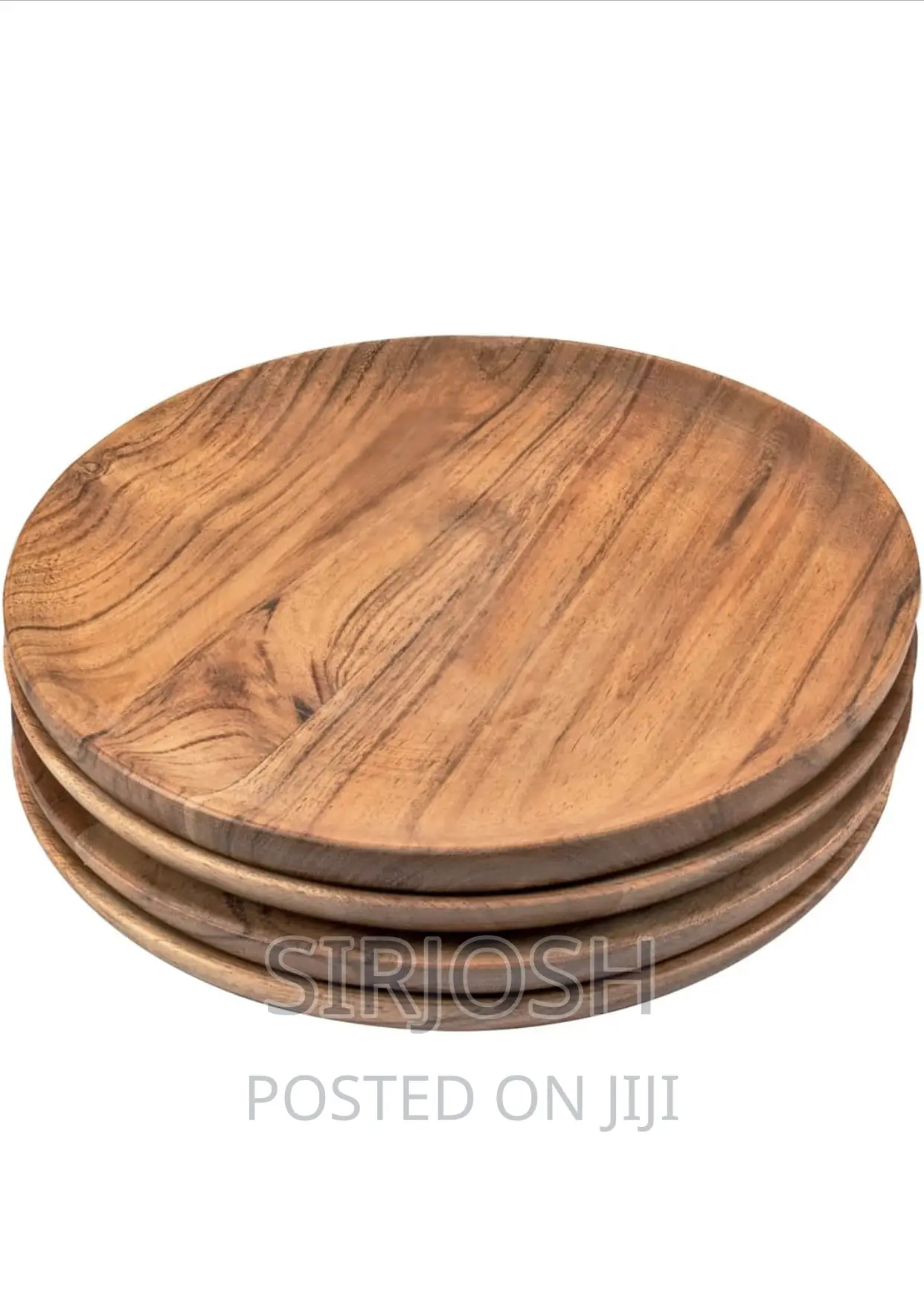 Wooden Plate and Bowls