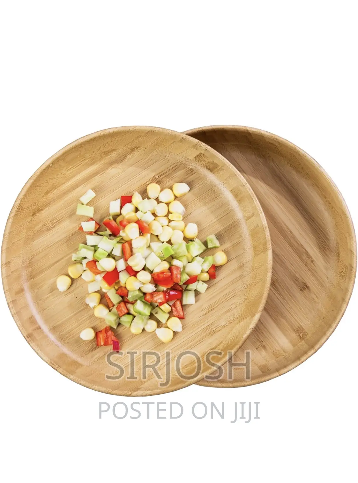 Wooden Plate and Bowls