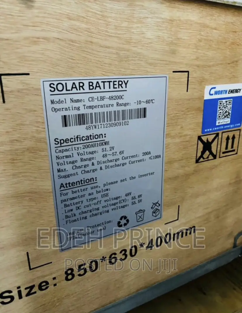 15kwh C-Worth Lithium Battery