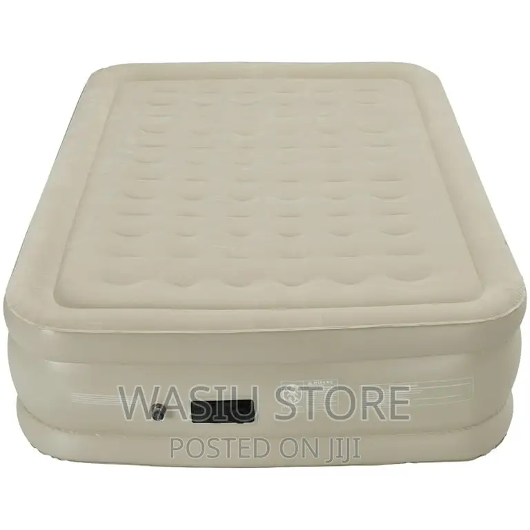 Mountain Inflatable Air Mattress With Built-in Ac Pump Bed