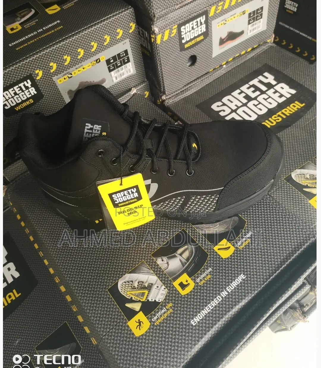 Milos S1p Low Safety Jogger Boot