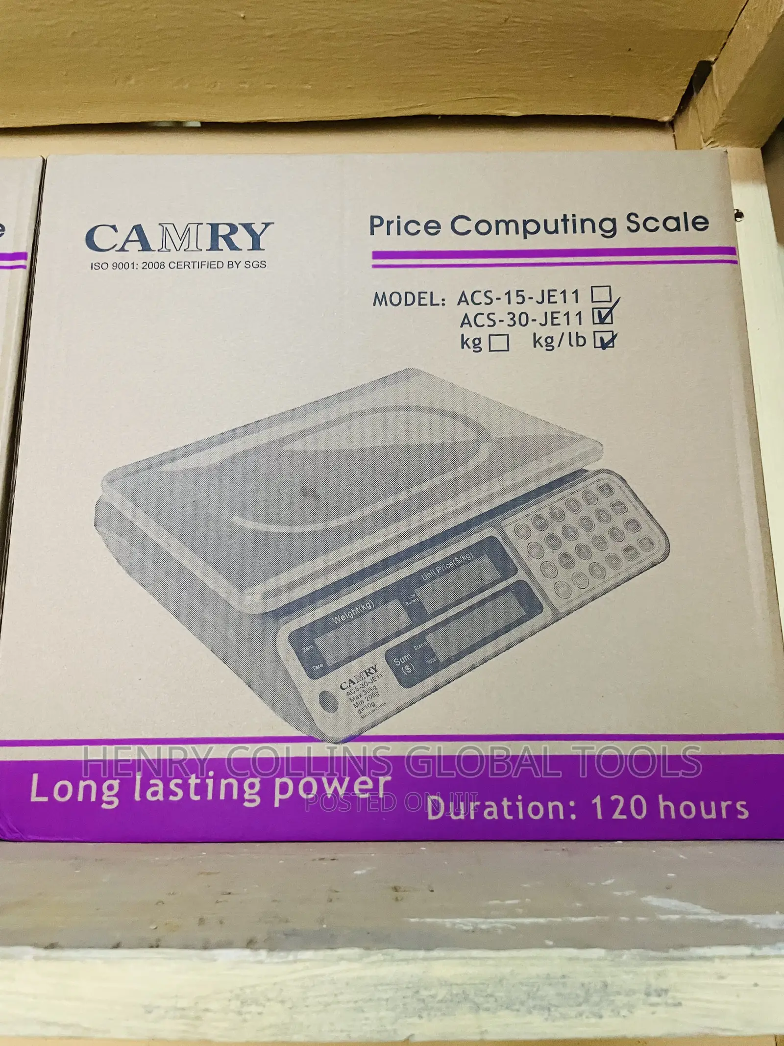 30kg Original Camry