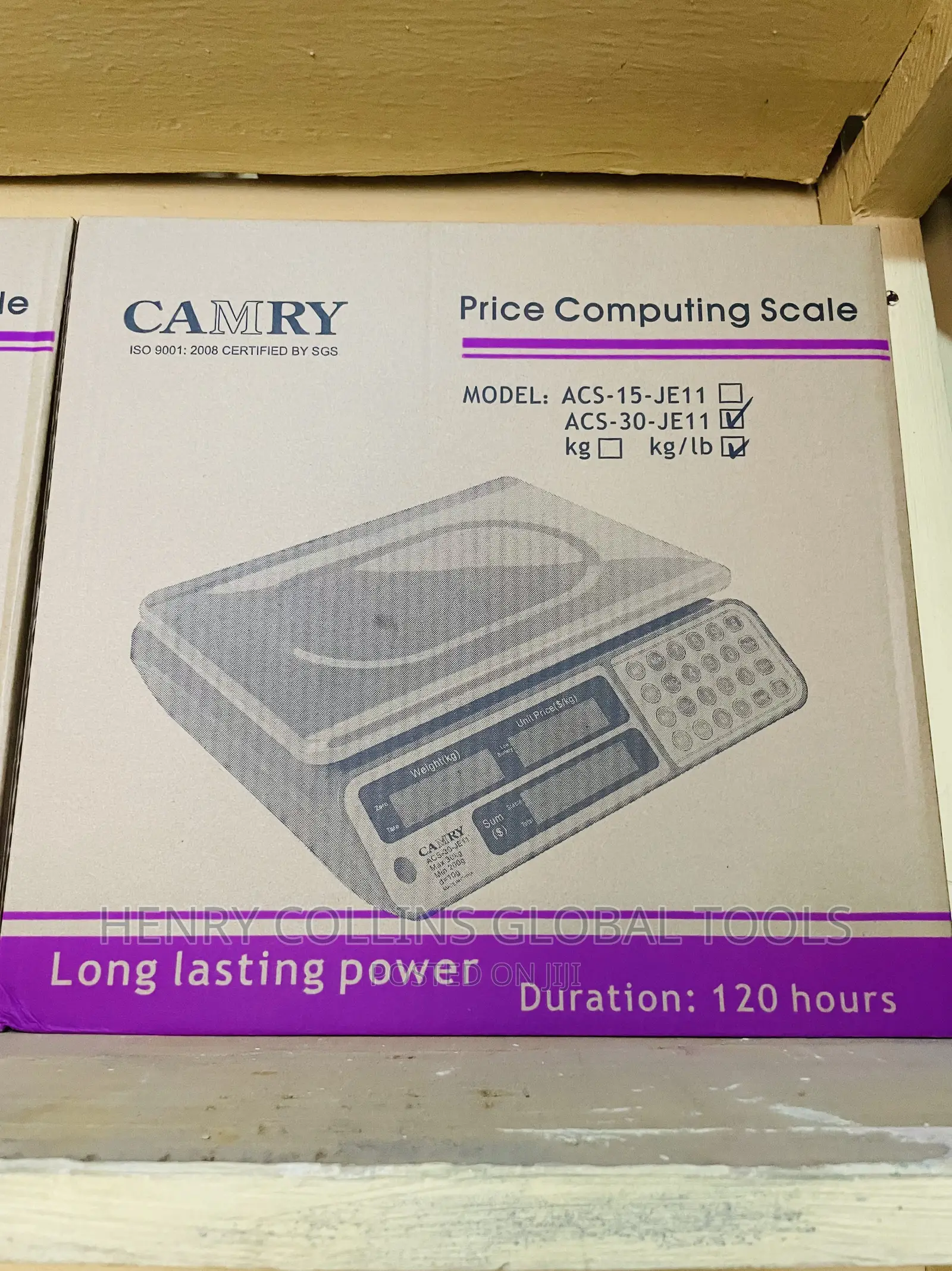 30kg Original Camry