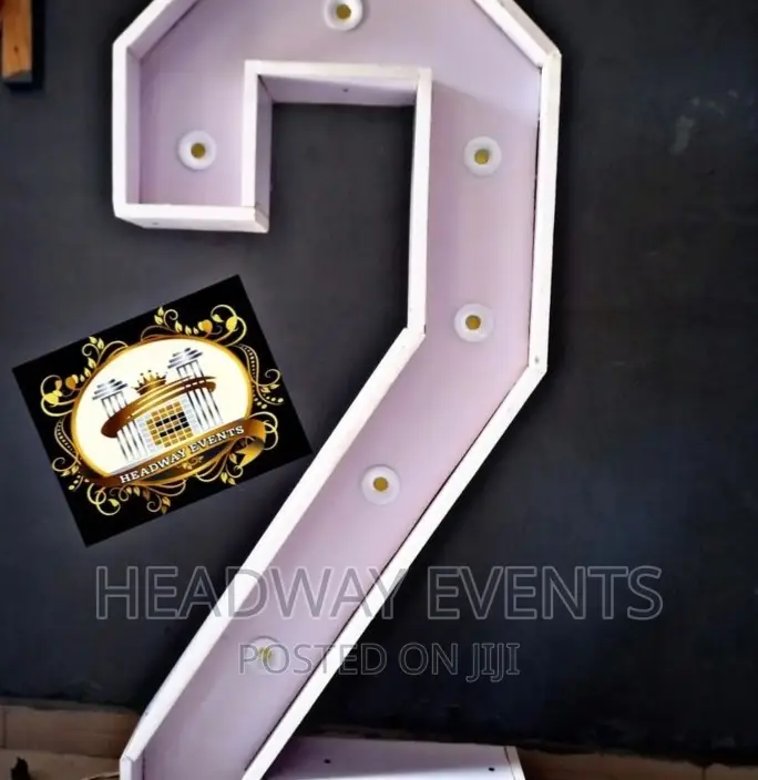 LED NUMBERS Are Available for Rent in Ikorodu