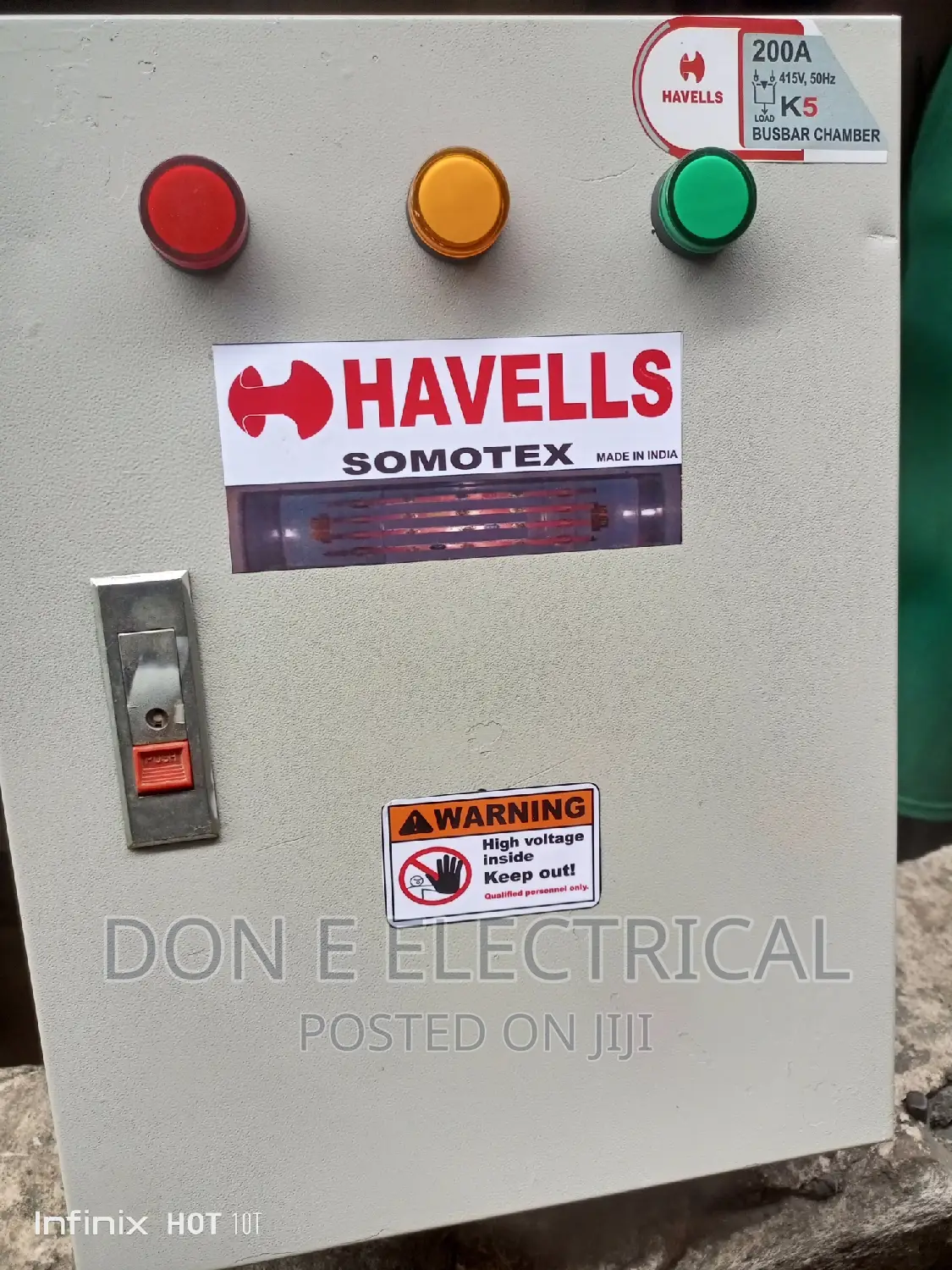 200amp Havells Busbar Pure Copper