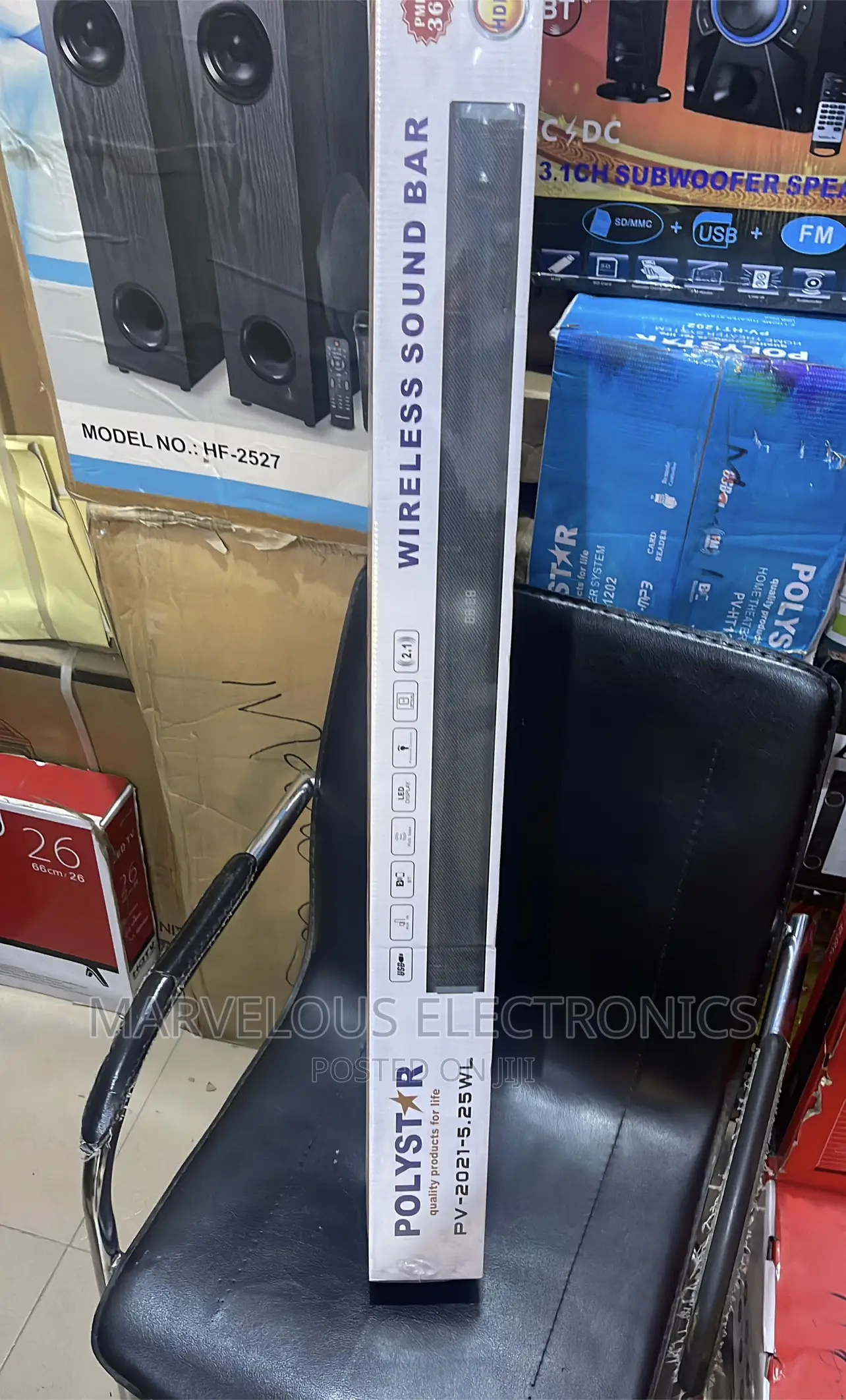 Brand New Polystar Sound Bar Sound System