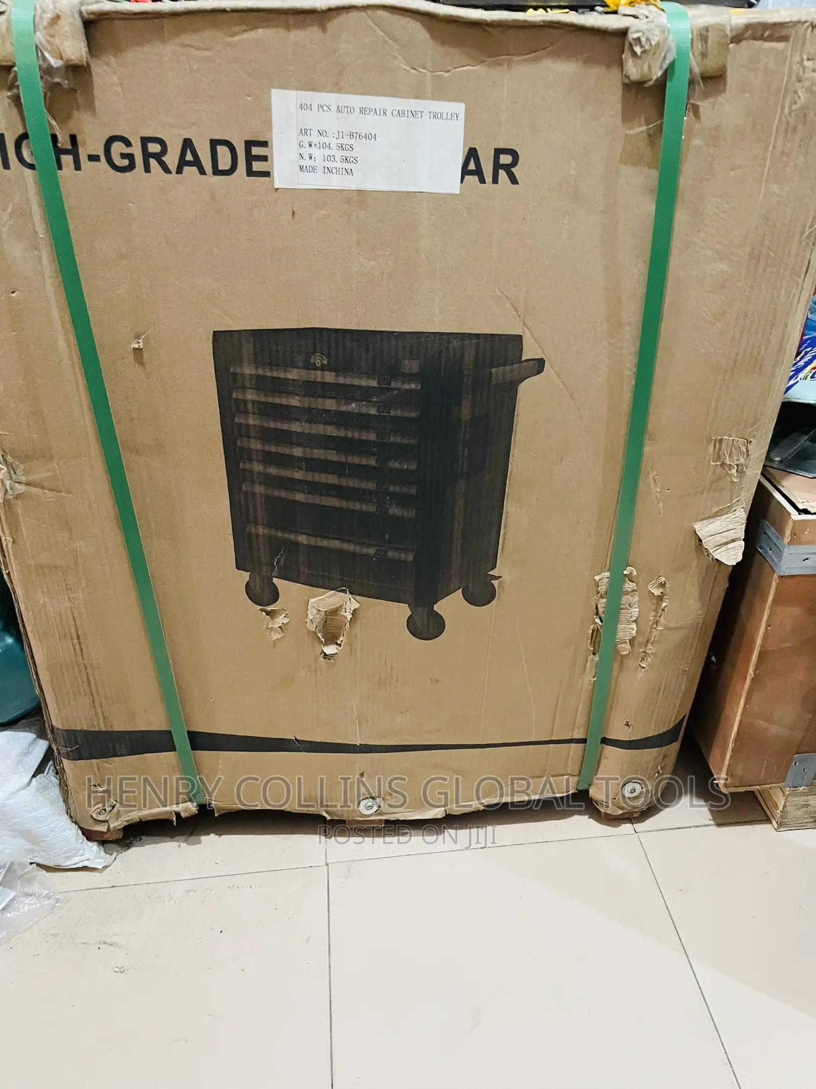 Heavy Duty Tools Box With Tools